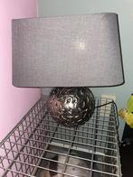 Mooie lamp met grijze kap, Ophalen, Zo goed als nieuw