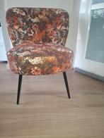 Te koop mooie fauteuilstoel met bloemenprint, Huis en Inrichting, Fauteuils, Ophalen, Zo goed als nieuw, Minder dan 75 cm, 50 tot 75 cm