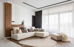 Vloerkleed Brinker Pebble Organisch Wol Creme 200x290, 200 cm of meer, Ophalen of Verzenden, Zo goed als nieuw, Rechthoekig