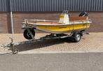 Carolina Skiff J14 (boston whaler) Dory del Quay, Zo goed als nieuw, Ophalen, 70 pk of meer, 3 tot 6 meter