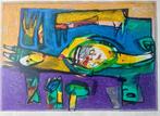Zeefdruk Geert Vrijdag - Eufraat, Antiek en Kunst, Kunst | Litho's en Zeefdrukken, Verzenden