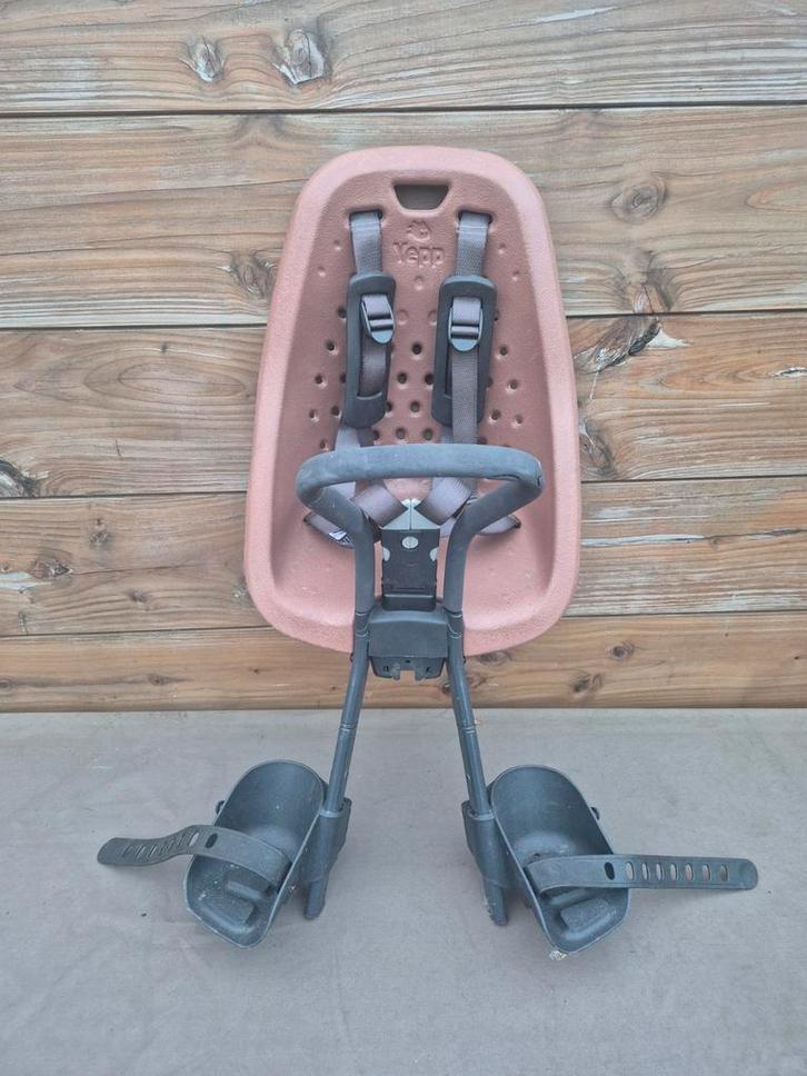 Yepp Fietszitje Voorop - Veilig en Comfortabel, Fietsen en Brommers, Fietsaccessoires | Fietsstoeltjes, Gebruikt, Voorzitje, 0 t/m 13 kg