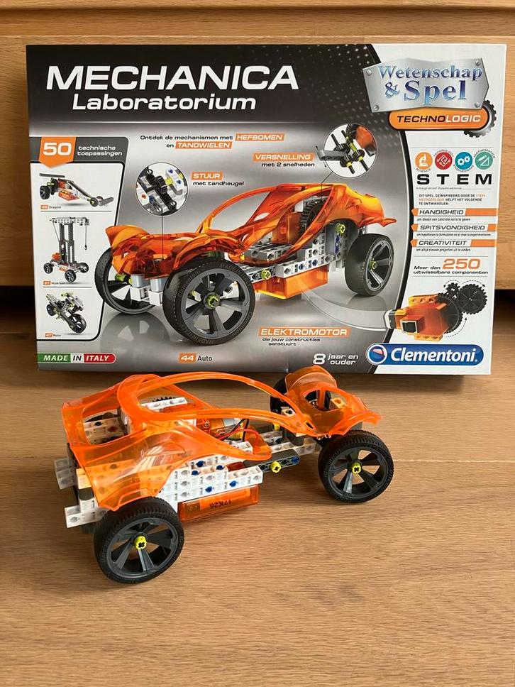 Mechanica Laboratorium 44 Auto - Bouwset, Kinderen en Baby's, Speelgoed | Bouwstenen, Zo goed als nieuw, Overige merken, Ophalen of Verzenden