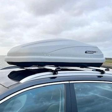 Te huur, Hapro Travelbox 5.0 dakkoffer, 440L Master-Fit syst beschikbaar voor biedingen