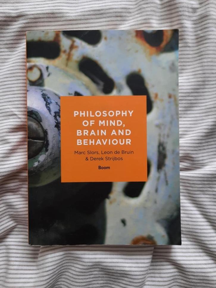 Philosophy of Mind, Brain and Behaviour - ISBN 9789089536549, Boeken, Studieboeken en Cursussen, Zo goed als nieuw, WO, Gamma