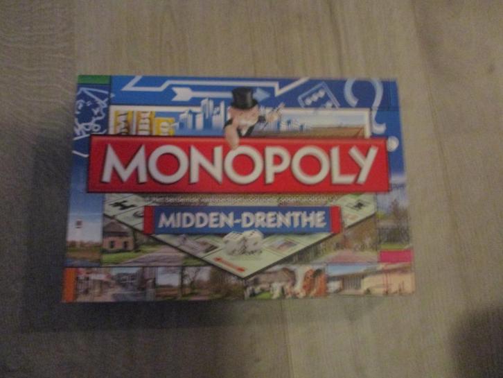 bordspel limited nieuw Monopoly Midden - Drenthe Monopolie, Hobby en Vrije tijd, Gezelschapsspellen | Bordspellen, Nieuw, Een of twee spelers