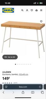 Ikea Bamboe Bureau - Zo Goed Als Nieuw!, Ophalen of Verzenden, Zo goed als nieuw, Bureau