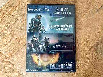 Halo - 3 DVD Box met 3 Films (krasvrij, met NL) beschikbaar voor biedingen