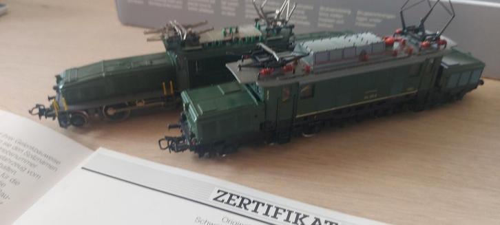 2 delige Märklin DB, SBB/CFF krokojub.set dig. Artnr 3300 ov, Hobby en Vrije tijd, Modeltreinen | H0, Zo goed als nieuw, Locomotief