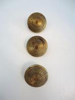 Drie Vintage Knoopjes van de Jaren 80, Hobby en Vrije tijd, Ophalen of Verzenden, Gebruikt, Knoop of Knopen