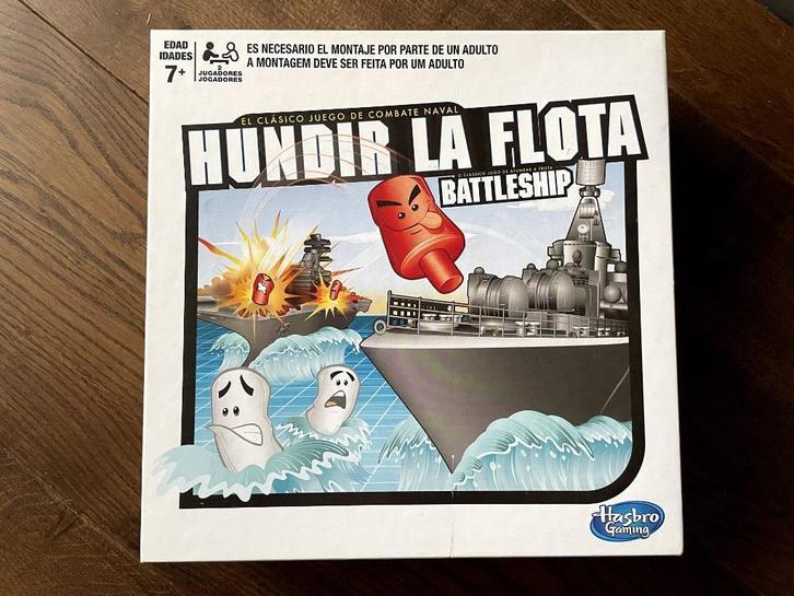 Zeeslag bordspel, Hobby en Vrije tijd, Gezelschapsspellen | Bordspellen, Zo goed als nieuw, Een of twee spelers, Ophalen of Verzenden