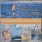 aquareltechnieken, Hazel Harrison, uitgever Librero, Ophalen of Verzenden, Zo goed als nieuw, Waterverf