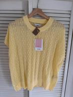 Nieuwe Numph nulivas top M, Kleding | Dames, Tops, Verzenden, Geel, Nieuw, Korte mouw