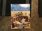 Boek Doll House shops, cafe’s & restaurants, Verzamelen, Poppenhuizen en Toebehoren, Ophalen of Verzenden, Zo goed als nieuw, Poppenhuis