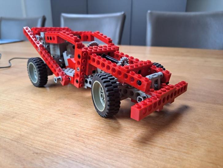 Lego technic universele motorset 9V 8064, Kinderen en Baby's, Speelgoed | Duplo en Lego, Gebruikt, Lego, Complete set, Ophalen of Verzenden