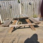 Te koop: Picknick tafel. In nette staat., Tuin en Terras, Tuinbanken, Ophalen, Gebruikt, Hout