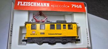Fleischmann piccolo 7968 Db railslijper geel dcc digit. ovp. beschikbaar voor biedingen