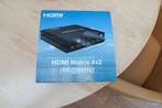 HDMI Matrix 4x2 (8K@60Hz) adapter, Ophalen of Verzenden, Nieuw, Origineel, Mediaspeler