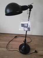 Tafellamp bureau lamp. Zwarte industriële lamp. Kwantum., Ophalen of Verzenden, Minder dan 50 cm