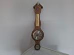 nr 1 vintage barometer midden eiken en goed werkend, Ophalen of Verzenden, Gebruikt, Barometer