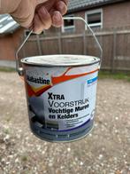 Alabastine Voorstrijk 2,5L, Doe-het-zelf en Verbouw, Verf, Beits en Lak, Gebruikt, Overige kleuren, Ophalen of Verzenden, Verf