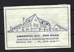 2366 Den Haag AMERICOL aardolie, Ophalen of Verzenden, Nederland