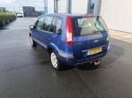 Ford Fusion 1.6 16V 2007 nwe distributie + koppeling, airco, Auto's, Voorwielaandrijving, 1596 cc, Blauw, 100 pk