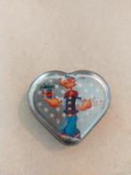 Hartvormig Popeye blikje., Ophalen of Verzenden, Gebruikt