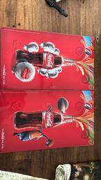 2 x Coca-Cola Reclamebord Blik, Ophalen of Verzenden, Zo goed als nieuw, Reclamebord