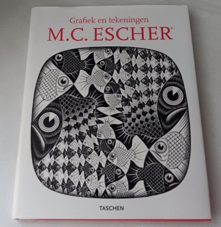 M.C. Escher – Grafiek en tekeningen, Boeken, Kunst en Cultuur | Beeldend, Zo goed als nieuw, Grafische vormgeving, Verzenden