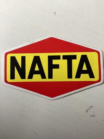 Sticker Nafta (logo) beschikbaar voor biedingen