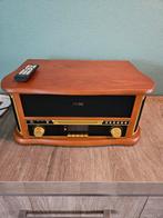 Lenco TCD-2571WD Retro platen/cd/cassette speler - nieuw!, Audio, Tv en Foto, Platenspelers, Ophalen, Zo goed als nieuw, Overige merken