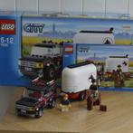 LEGO CITY Jeep met paardentrailer 7635, Ophalen, Zo goed als nieuw, Complete set, Lego