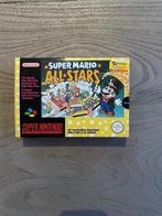 Super Mario All stars CIB, Spelcomputers en Games, Games | Nintendo Super NES, Vanaf 3 jaar, Platform, Zo goed als nieuw, Verzenden