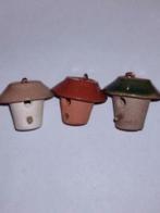 hangend vogelhuis met geglazuurd dakje - Fennicole Miniature, Nieuw, Verzenden, Gebruiksvoorwerp