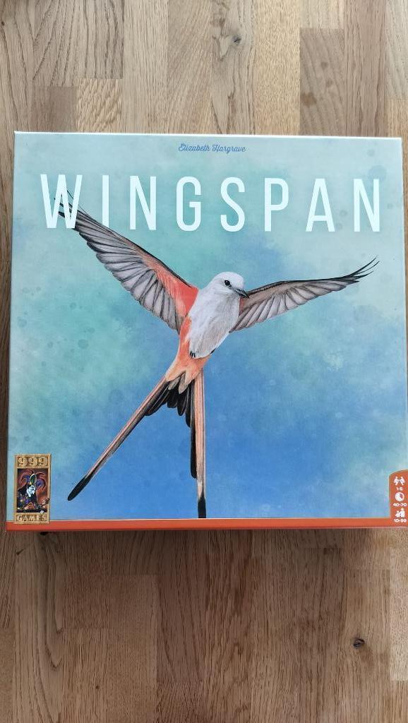 Wingspan, Hobby en Vrije tijd, Gezelschapsspellen | Bordspellen, Nieuw, Een of twee spelers, Drie of vier spelers, Vijf spelers of meer