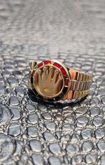 Mooie Rolex 14 karaat gouden ring, Heer, Nieuw, Ophalen of Verzenden, 17 tot 18