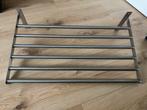 Grundtal IKEA Droogrek RVS 67-120cm, Huis en Inrichting, Ophalen, Zo goed als nieuw, Wit, Handdoekenrek