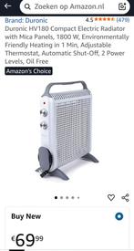Duronic HV180 Compact Electrische kachel, Huis en Inrichting, Kachels, Ophalen, Zo goed als nieuw, Elektrisch, Overige soorten
