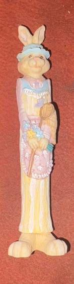 11,5" Paashaas Beeldje - Bunny Collectible - Vintage, Ophalen of Verzenden, Zo goed als nieuw, Dier