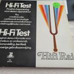 lp, Hi-Fi Test  lp  Hi-Fi test: Pick-up en elementen, Ophalen of Verzenden, Gebruikt