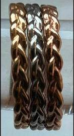Melano Friends Braided Basket ringen set, Sieraden, Tassen en Uiterlijk, Ringen, Ophalen of Verzenden, Zo goed als nieuw, Goud