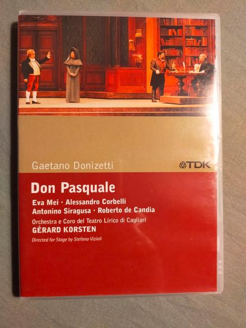 DVD: Gaetano Donizetti - Don Pasquale, Cd's en Dvd's, Dvd's | Muziek en Concerten, Zo goed als nieuw, Muziek en Concerten, Alle leeftijden