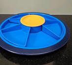 Tupperware serveerschaal party schaal, Huis en Inrichting, Keuken | Tupperware, Ophalen of Verzenden, Zo goed als nieuw, Blauw