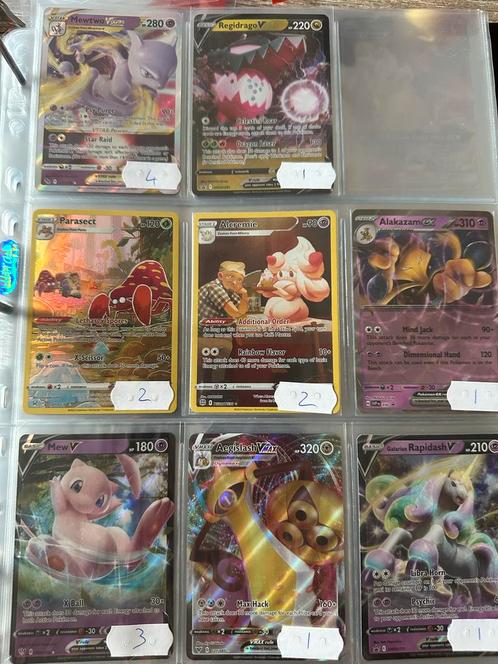 Pokémon Kaarten Verzameling - V, VMAX & Meer!, Hobby en Vrije tijd, Verzamelkaartspellen | Pokémon, Zo goed als nieuw, Meerdere kaarten