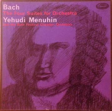 Yehudi Menuhin Bach The Four Suites  2 LP beschikbaar voor biedingen