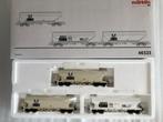 MÄRKLIN 46323: driedelige set Franse graanwagons Millet, Treinset, Gelijkstroom, Ophalen of Verzenden, Zo goed als nieuw