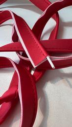 6 meter biesband kunstleer-rood-3mm pvc-koord, Hobby en Vrije tijd, Ophalen of Verzenden, Nieuw, Garen of Naald(en)