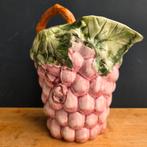 Vintage waterkan van Portugees barbotine aardewerk, Antiek en Kunst, Ophalen of Verzenden
