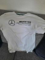 T shirt MERCEDES AMG PETRONAS FORMULA ONE TEAM maat XL, Gedragen, Ophalen of Verzenden, Maat 56/58 (XL), Wit